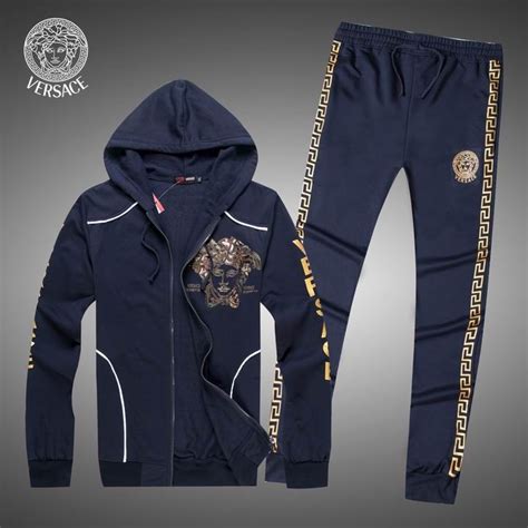 versace outfit for men|men's Versace jogging suit.